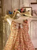 Pbong  Summer Japanese Sweet Flower Mini Dress Women Y2k Aesthetic Grunge Party Dress Harajuku Sleeveless Lace Vintage Chic Vestidos