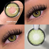 Natural Colored Contacts Lenses for Eyes 2pcs Brown Lenses Blue Eyes Lenses Yearly Beautiful Pupil Eyes Contact Lenses