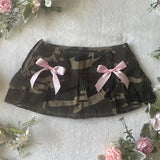 Women Skirts Street Sports Harajuku Casual Hip Hop Sweet Pink Polka Dot Pattern Punk Rock Sexy Fashion Bottoms Mini Slim Skirts