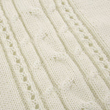 Hooded Knitted Sweater Hairball Mini Dress