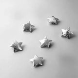 10Pcs Fashion Star Shaped Hair Clips For Women Sweet Textured Five Pointed Star Braid Hair Clips Hair Accessories