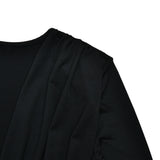 Pbong   Sexy Deep V-neck Long Sleeve Women Bodysuit Black High Waist Ruched Playsuit Autumn Slim Elegant Party Clubwear