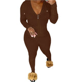 Pbong  Amazon INS Autumn European Women's Fashion Hooded Cardigan Slims Casual Suit Smooths Your Silhouette Sports Casualwear