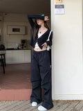 New American Retro Hip Hop Street Trend All-match Cargo Pants Casual Pants Show Legs Long