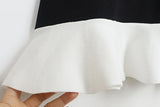 A-line Metal Butto Elegant Short Dress 2025 Knitting Chic Casual New Summer Dress O Neck Sleeveless Chic Summer Dress Vestidos