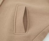2025 New Autumn Fashion Solid Lapel Jacket For Women Single Breasted Long Sleeve Coats Female Elegant Chic Street Outwear