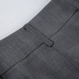 Y2K Vintage Slightly Flared Suit Pant Fashion Elegant Casual Low-rise Straight Skinny Solid Trousers Streetwear Clothes