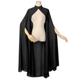 New Medieval Fairy Chiffon Shawl Cape Cosplay Gothic Wicca Robe Elegant Sheer Cloak Victorian Cloak Halloween Costume for Women