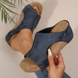 Women Slippers Comfortable Shallow Casual Outdoor Beach Slippers Summer New Fashion Wedges Casual Sandals for Women