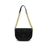 Pbong  Fashionable Mini Crossbody Bag Single Shoulder Retro Vintage Commuter Lipstick Bag Soft PU Material City Simple Style