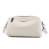 Pbong  New Cow Leather Handbags Small Single Shoulder Bag Genuine Leather Women Luxury Simple Messenger bag Zero Wallet Mobile Phone