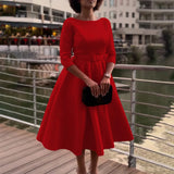 Pbong  Fashionable Elegant Women's Clothing Dress Suitable For Bridesmaid Party Dress High Waist Design Various Sizes Available