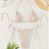 New Sexy Bikinis Lace Swimsuits Women Swimwear Push Up Female Beach Swimming Wear Bathing Suits Brazilian Bikini Set Pool Bather