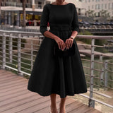 Pbong  Fashionable Elegant Women's Clothing Dress Suitable For Bridesmaid Party Dress High Waist Design Various Sizes Available
