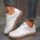 Fashionable Hot Selling Round Toe Flat Sports Shoes for Women Spring Autumn New Comfortable and Elegant Casual Running Shoes