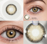 Natural Colored Contact Lenses For Eyes 1Pair Color Contact Lenses For Eyes Yearly Beautiful Makeup Contact Lense Eyes