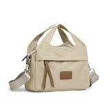 Pbong  Canvas Women Small Shoulder Bag Female Fashion Solid Crossbody Bags High Quality Zipper Teenage Youth Women's Bags Trend