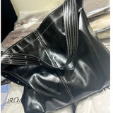 Large Capacity OL Women's Crossbody Bag Tote Bag Soft Women Leather Handbags Bucket Shoulder Bag Designer Bags Luxury