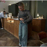 Fashion Solid Round Neck Thin Knitted Sweater Elegant Long Sleeve Bodycon Pullover 2024 New Autumn Lady Commuting Street Outwear