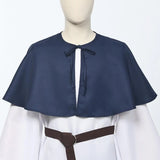 Pbong  Unisex Medieval Short Cape Cloak