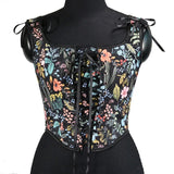 Satin Bandage Waist Trainer Body Shapers Women Corset Fashion Slimming Tank Top Sexy Shapewear Woman Clothes Fajas Streetwear