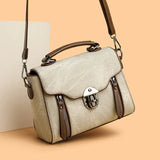 Pbong  Trendy Retro Crossbody Bag Women's Handbag Small Versatile Fashionable Square Bag New Coin Purse Single Shoulder Bag