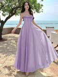 Women Retro Sexy Sleeveless Backless Ruffles Pleated Slip Dresses French Elegant Party Evening Long Dress Chic Holiday Vestidos