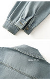 New 2025 Spring Autumn High Quality Design Sense Women’s Cowboy Jacket Casual Elegant Fashion Ladies Short Denim Overcoat