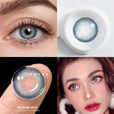 1 Pair Colored Contact Lenses Natural Look Fast Delivery Brown Eye Lenses Gray Contact Green Eye Lenses Blue Lenses