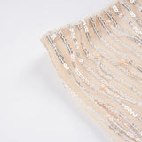 Pbong  Party Clubwear Sparkle Glitter Shorts Sexy Slim-Fitting Sequined Mid-Waisted Shorts Women Summer Fashion Streetwear Ladies