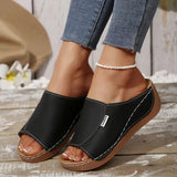 Pbong  Fashion Slippers Women Non-Slip Summer Shoes for Women Wedges Sandals Party Casual Slippers Female Footwear Slides Women