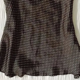 Pbong  Spring Summer Y2k T Shirt For Women Versatile Polka Dot Sexy Short Tank Tops Fashion Retro Japanese Style Ropa De Mujer