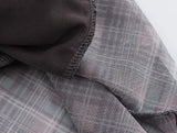 High Waist Retro Chic Plaid Long Skirt 2025 New Elegant Fashion Zipper Summer Skirt Streetwear Y2K A-line Spring Women Skirt