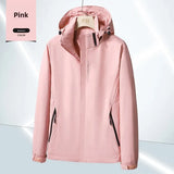 Pbong  Outdoor Thin Hooded Waterproof Jacket Men's Women's Windproof Mountain Climbing Suit Single Layer Rainproof Camping Hiking Down