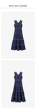 Summer New Product: Casual Women's Fashion V-neck Sleeveless Waist Collection with Tassel Decoration Dress