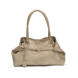 Pbong  Women's Tote Bag, Large Capacity Soft Leather Shoulder Bag, Retro Casual Handbag, Perfect for Commuting Handbags Travel Bag