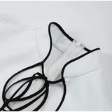 Sexy Fashion Long Sleeve White Short Dress Elegant Chic A-line Chinese Qipao Women Dress 2025 New Spring Summer Woman Clothing