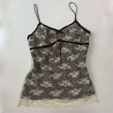 Summer Fashion Casual Streetwear Women Sleeveless Camisole Tops Punk Hip Hop Rock Y2K Emo Girls Chic Cute V-Neck sexy Baby Tops
