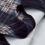 Sundress Plaid Slim Preppy Style Dress