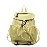 Pbong  Women's Small Soft Cloth Backpacks New in Fashion Summer New Backpack Girls School Bag Cute Green Back Pack