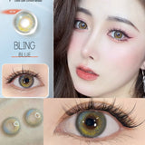 Colored Contacts Yearly Eye Contacts DANUBE Contact Lenses For Eyes Pupils Cosmetic Color Contact Lens Multicolored Lenses