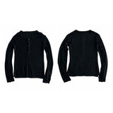 Pbong  Japanese Vintage Spliced Fake Two Piece Y2k Harajuku Solid Half Buttons Long Sleeve Commuter T Shirt High Street Casual Punk Top