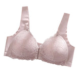 Pbong  Women's Full Coverage Plus Size Comfort Minimizer Bra Wirefree Non Padded Underwear Bra Lace Yoga Bralette Smooth Women's Bra