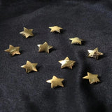10Pcs Fashion Star Shaped Hair Clips For Women Sweet Textured Five Pointed Star Braid Hair Clips Hair Accessories