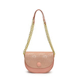 Pbong  Fashionable Mini Crossbody Bag Single Shoulder Retro Vintage Commuter Lipstick Bag Soft PU Material City Simple Style