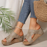 Women Slippers Comfortable Shallow Casual Outdoor Beach Slippers Summer New Fashion Wedges Casual Sandals for Women