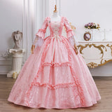 Victorian Marie Court Evening Dresses Baroque Historical Renaissance Theater Masquerade Party Gowns