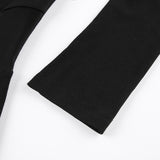 Square Neck Mesh Patchwork See-through Dress