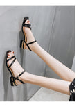 summer women's sandals Ladies Casual Outerwear Low Heels High heel fashion design professional work shoes