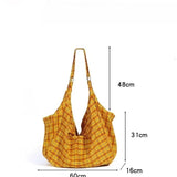 Pbong  Korean Shoulder Bag for Women Large Eco Cloth Woman Tote Bag Canvas Shopper Fashion Brand Designer Female Handbags Purses
